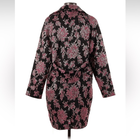 NWT For Love and Lemons - Luella Laying Coat Oversized Metallic Jacket - Size S - Picture 6 of 6